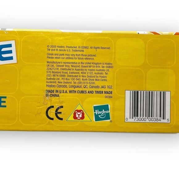 Boggle 3 Minute Word Search Family Game Parker Brothers Complete 2005 Box Flawed - Picture 4 of 4